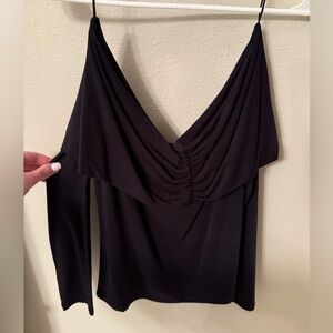 Aritzia black off shoulder top